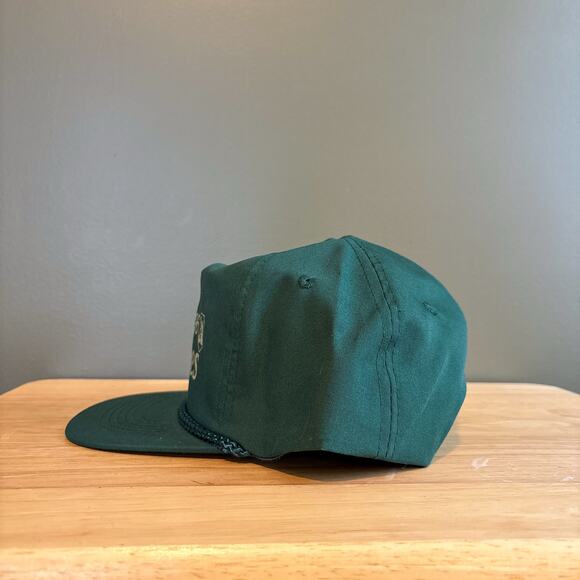 Vintage St. John's Searles 96 Catholic Church MN Green Trucker Snapback Hat - Picture 5 of 7